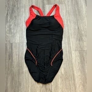 KRISTA one piece t back swimsuit bathing suit swimwear. Size 8 (medium).Like new